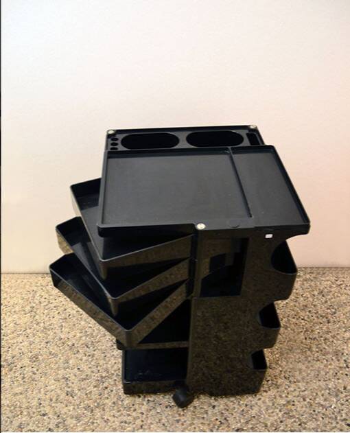 Chariot Boby Cart par Joe Colombo pour Bieffeplast, années 1970