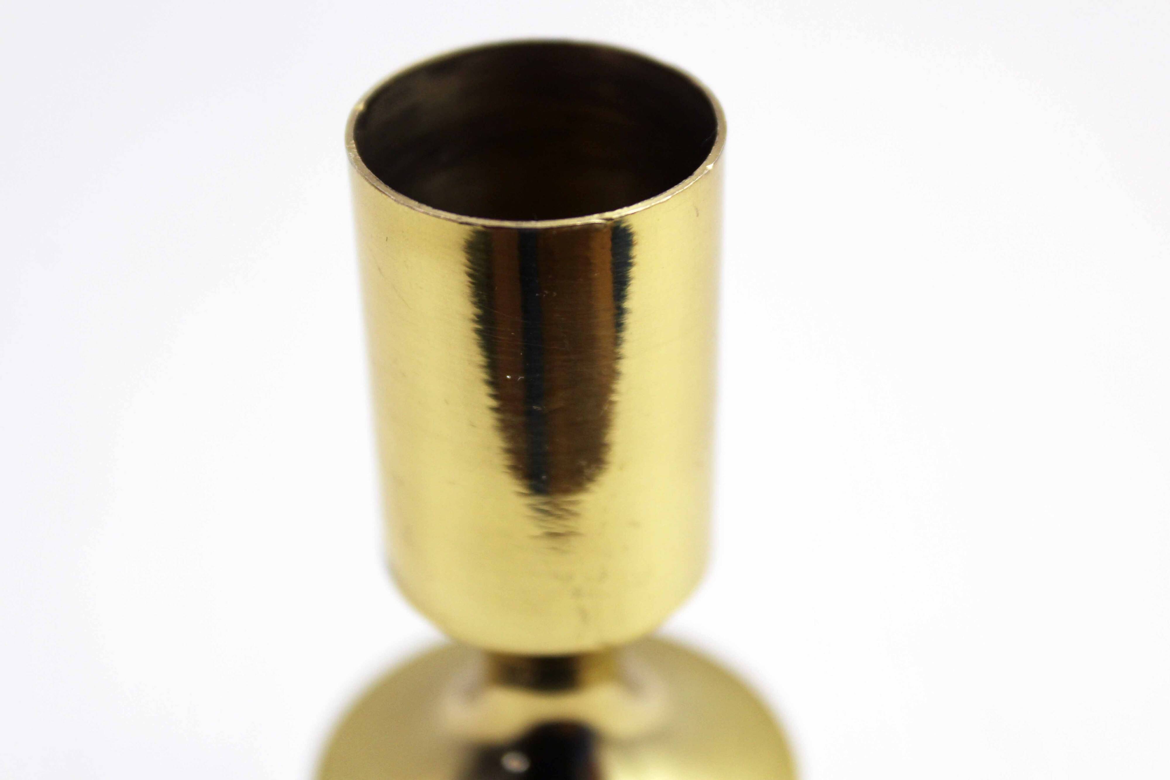 Vintage brass candle holder