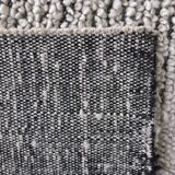 Tapis vintage moderne blanc et noir 7x10 206x297 cm