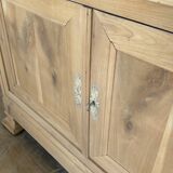 Buffet 2 porte bois massif aérogommé