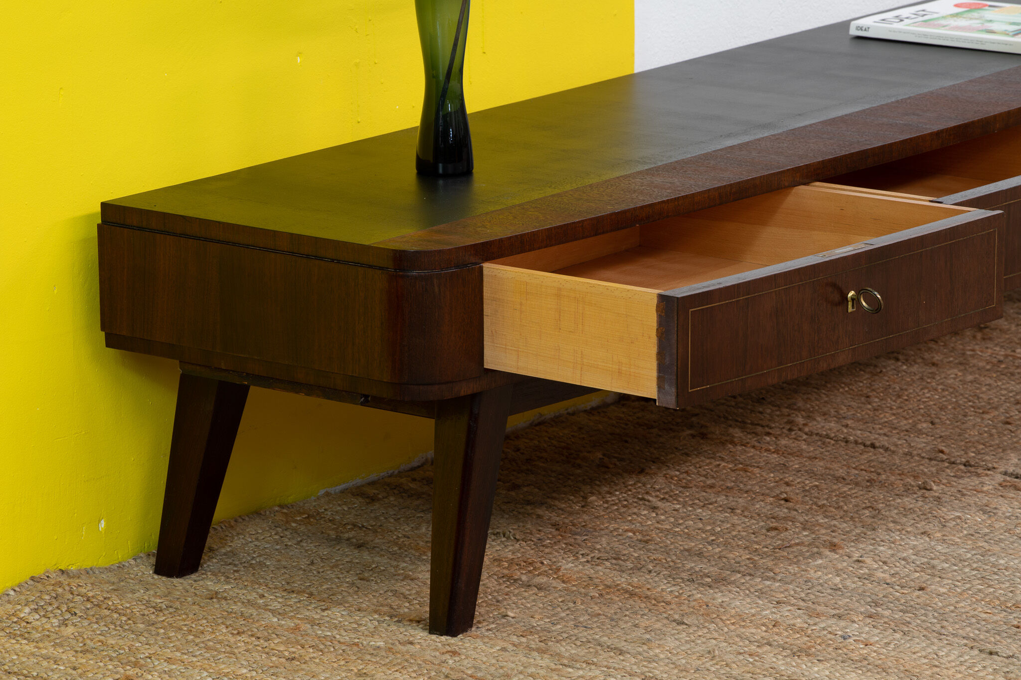 Vintage Scandinavian sideboard – 229 cm
