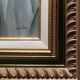HST painting "Composition with fruits and oysters" signed Winston + frame