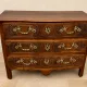 Louis XV walnut commode, 18th century