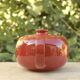 Vintage Melitta Ceracron red teapot - Glazed ceramic - Made in Germany - 1970s