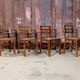 Lot de 4 chaises Pierre Cruege