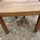 Table rectangulaire en chêne avec rallonges