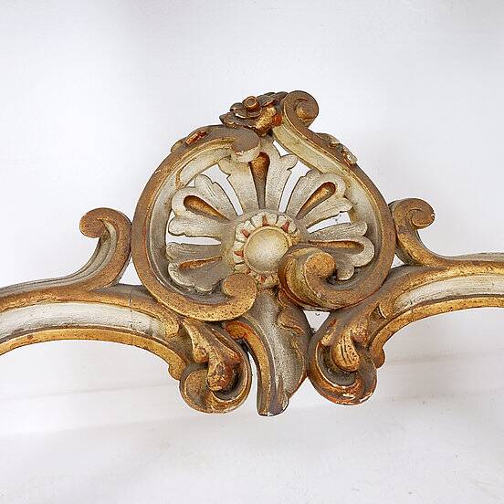 19th Century Italian Louis XVI Style Carved Wood console Planter