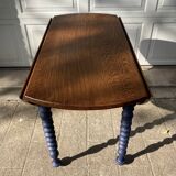 Table rustique à battants