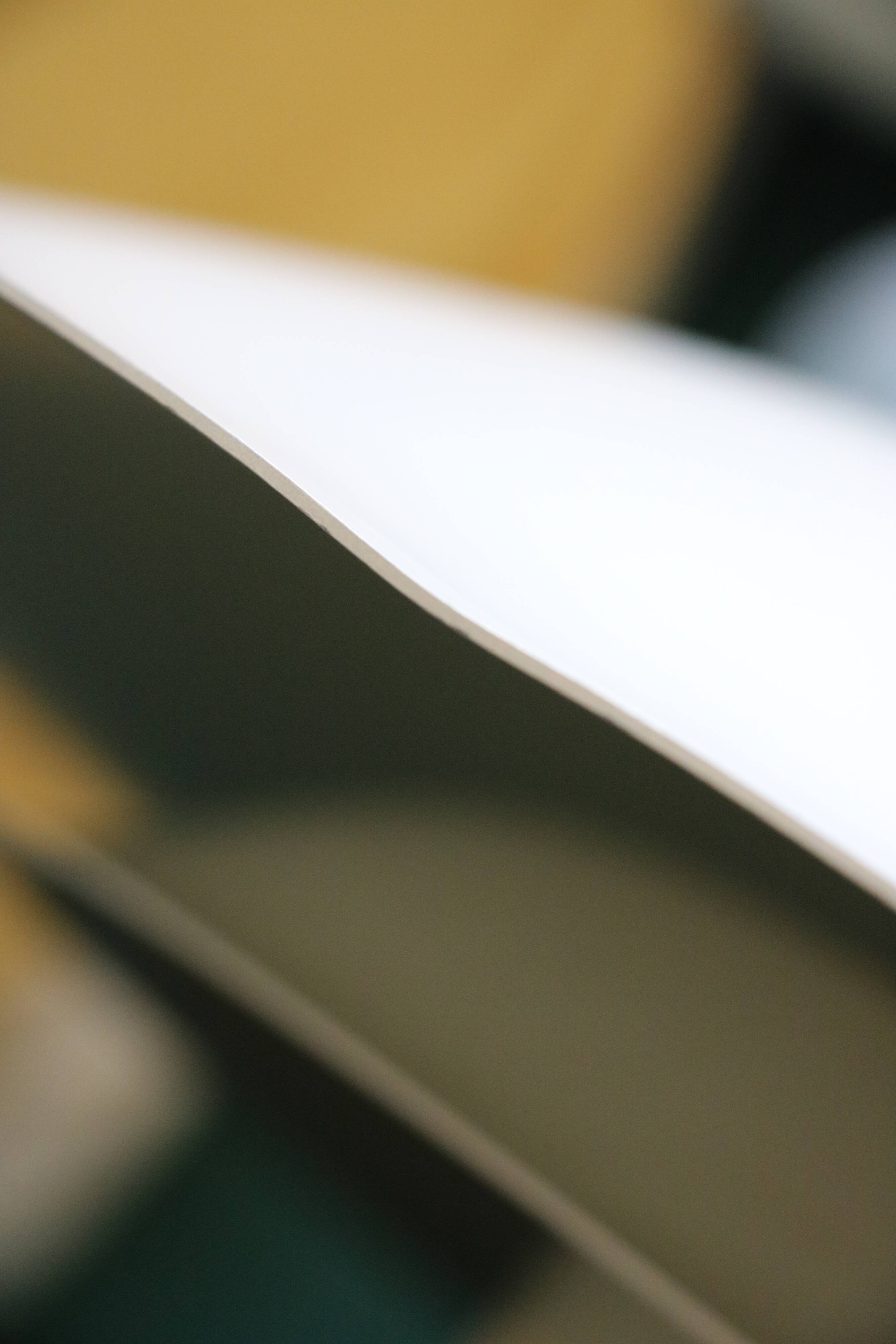 Ecophon Scandinavian pendant light, white metal