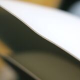 Ecophon Scandinavian pendant light, white metal