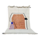 Traditional handmade Beni Ouraine rug, size 150 x 250 cm