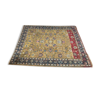 Tapis ancien persan iranien Tabriz fait main 284x360cm