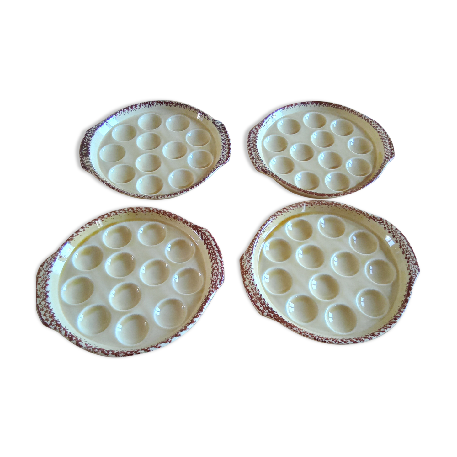 Gien snail plates