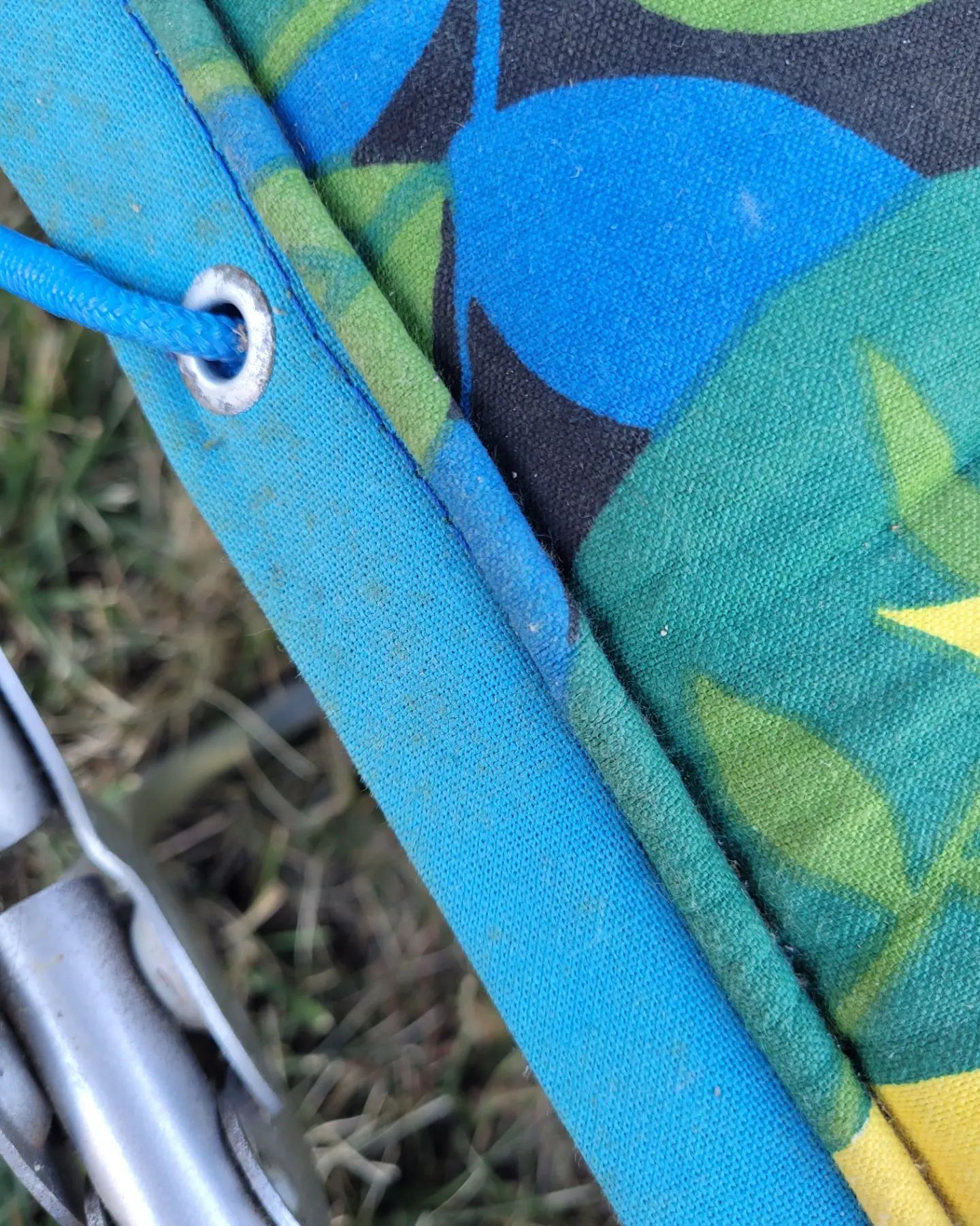 Vintage camp bed deck