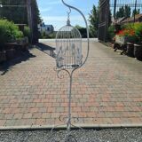 iron standing bird cage