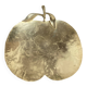 Grande coupe en laiton, en forme de pomme 