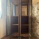 Pair of Art Deco display cabinets in solid oak