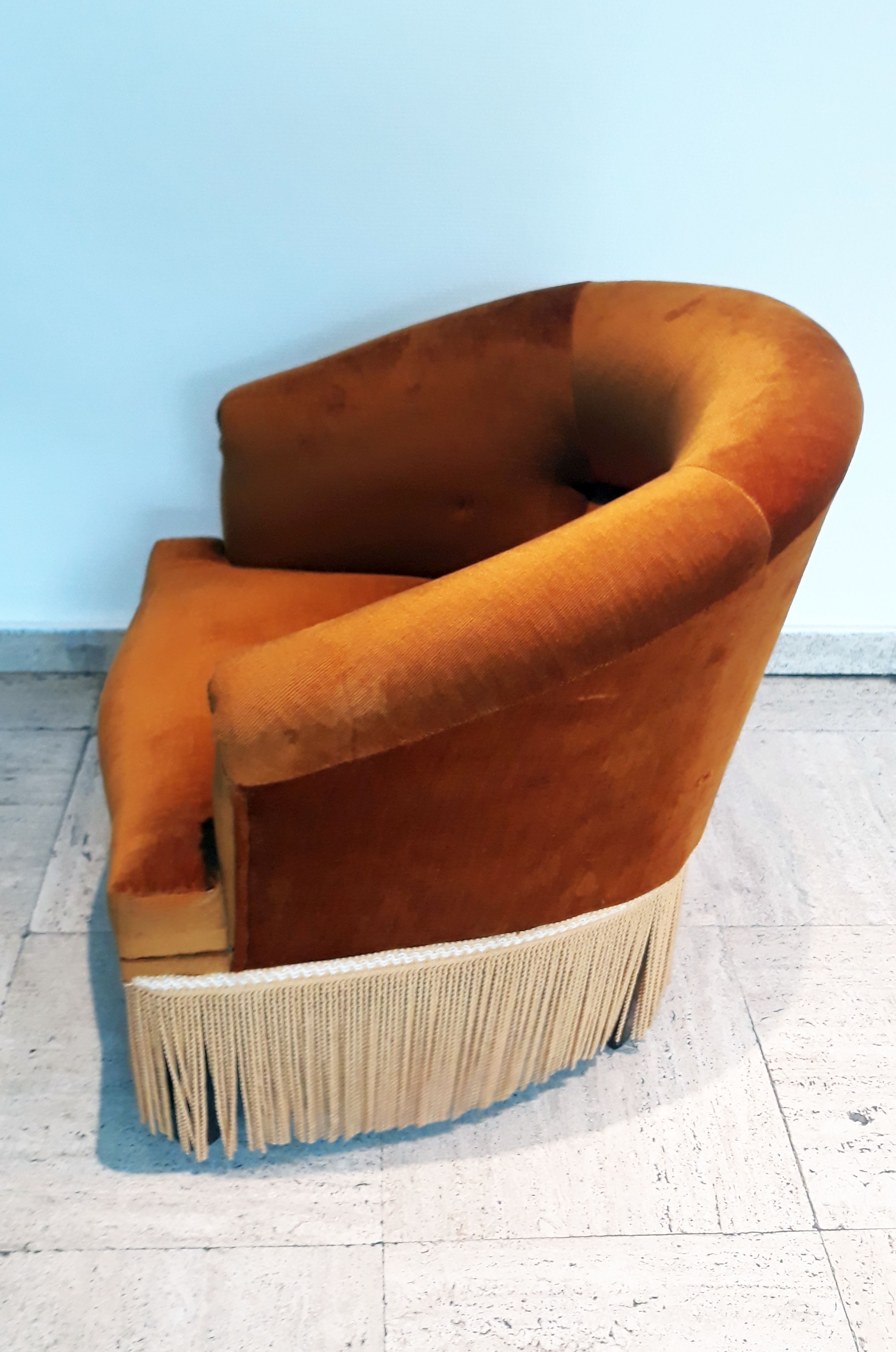 Vintage toad chair