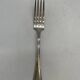 Set of 12 soup spoons and 6 silver-plated lunch forks.