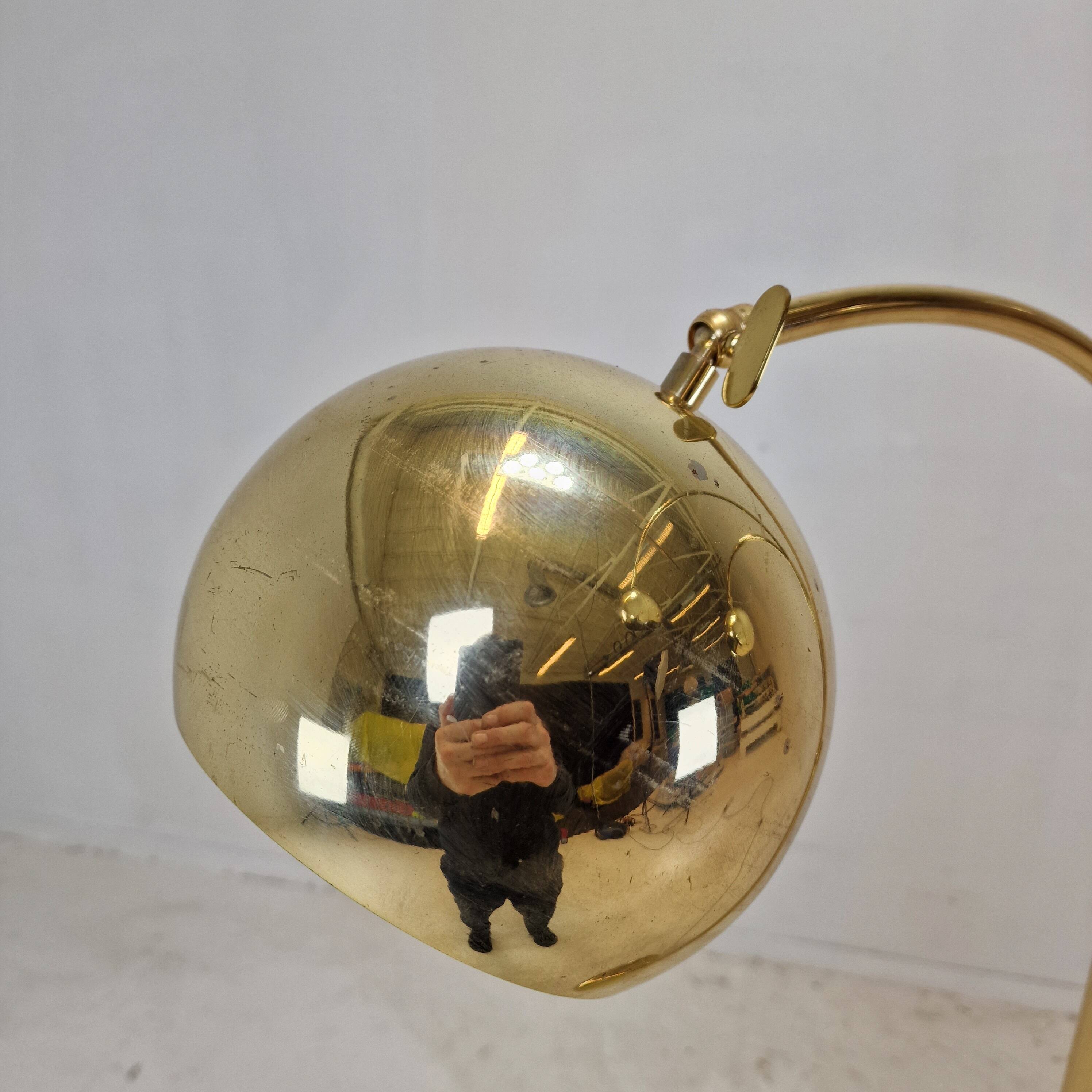 Floor Lamp With Brass, Germany 1970's