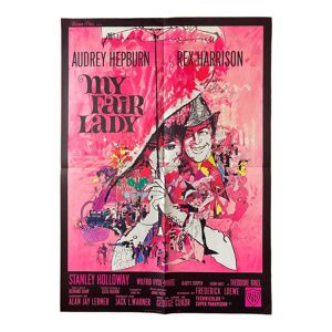 Affiche cinéma originale My Fair