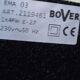 Pair of luxury lamps Bover model Ema - leather & nickel-plated brass