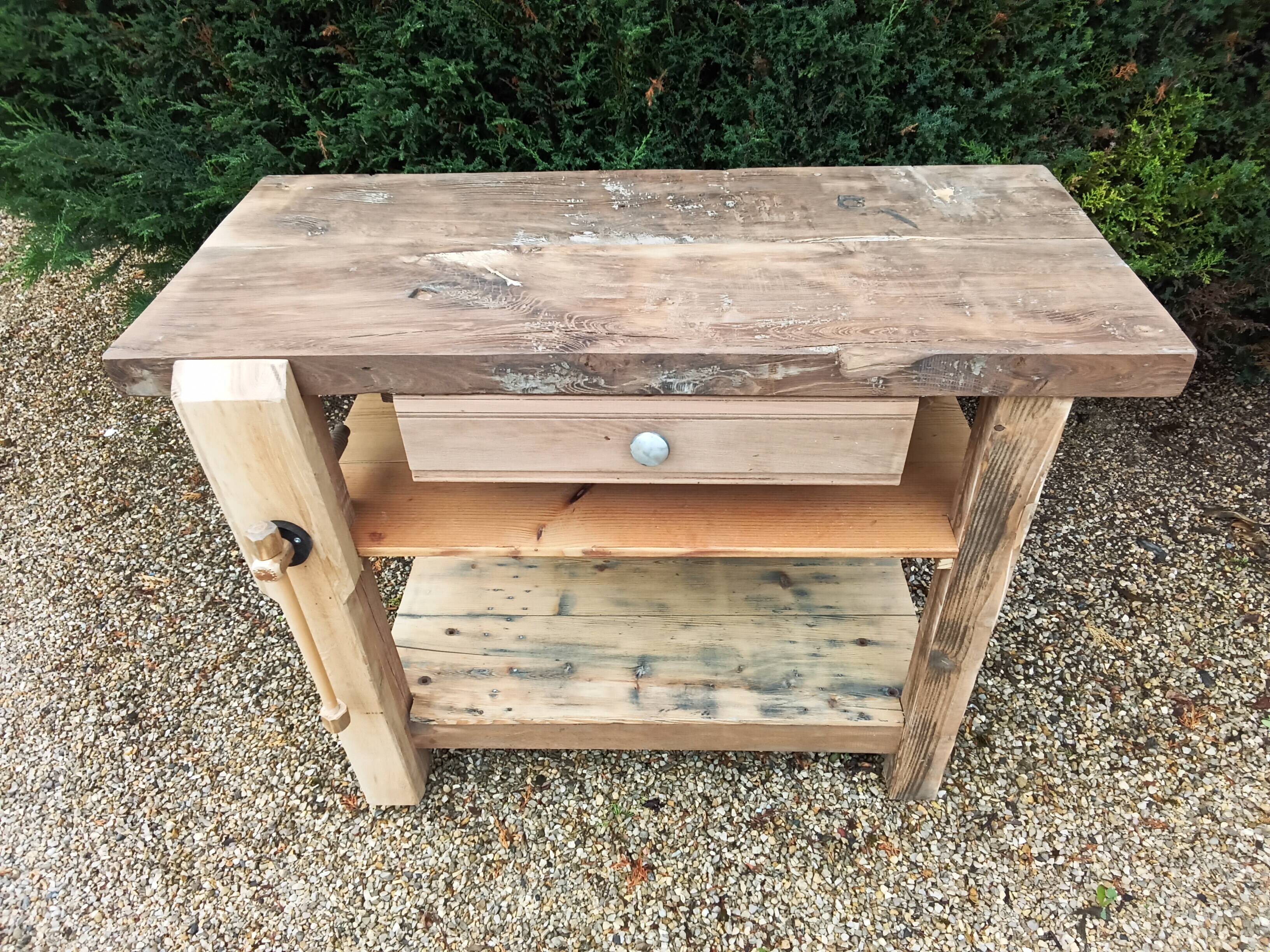 Solid wood table