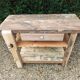 Solid wood table