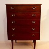 Vintage chiffonier with 5 drawers