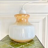 Opaline pendant light from the 70s