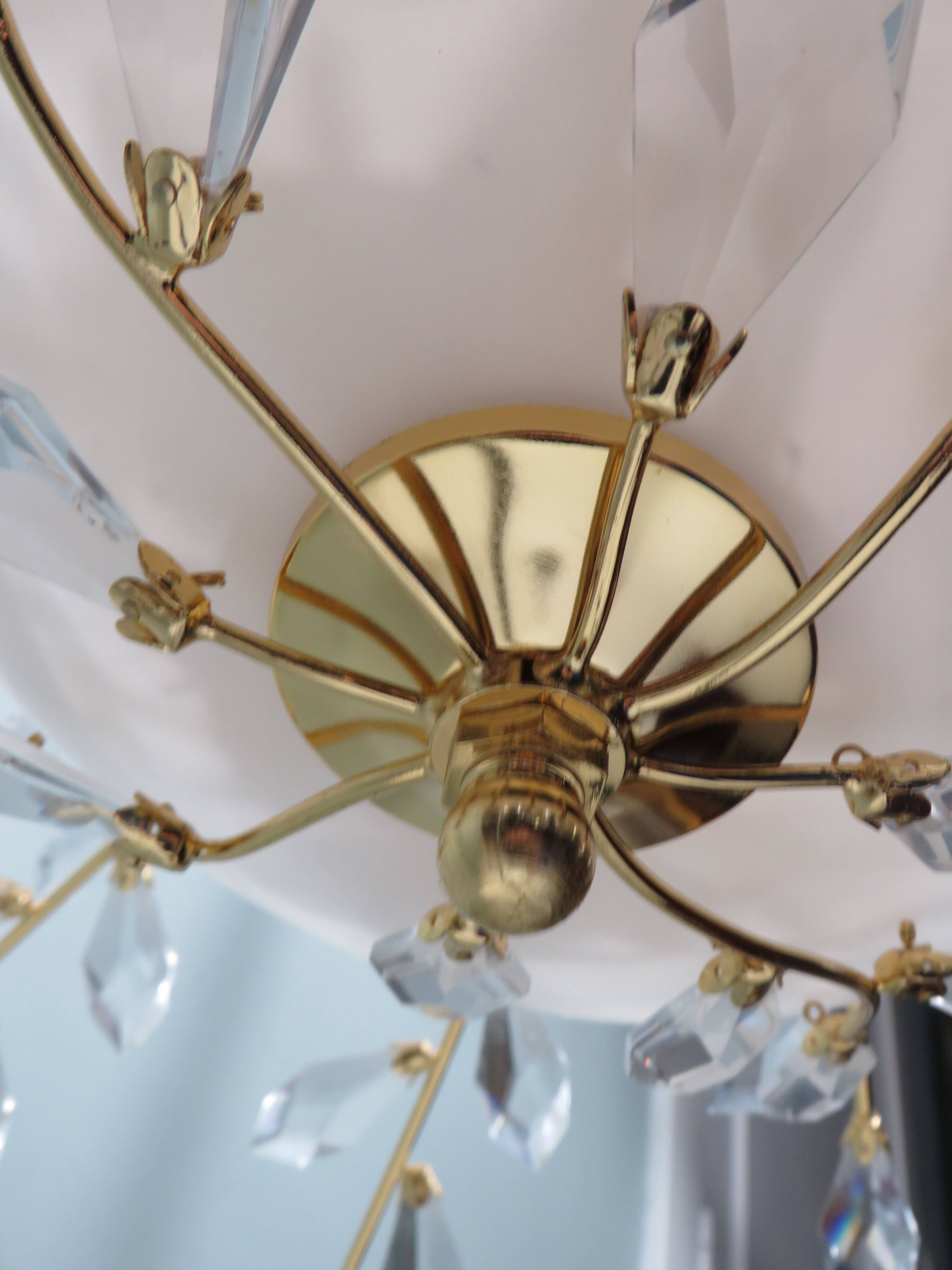 Vintage Hollywood Regency style chandelier