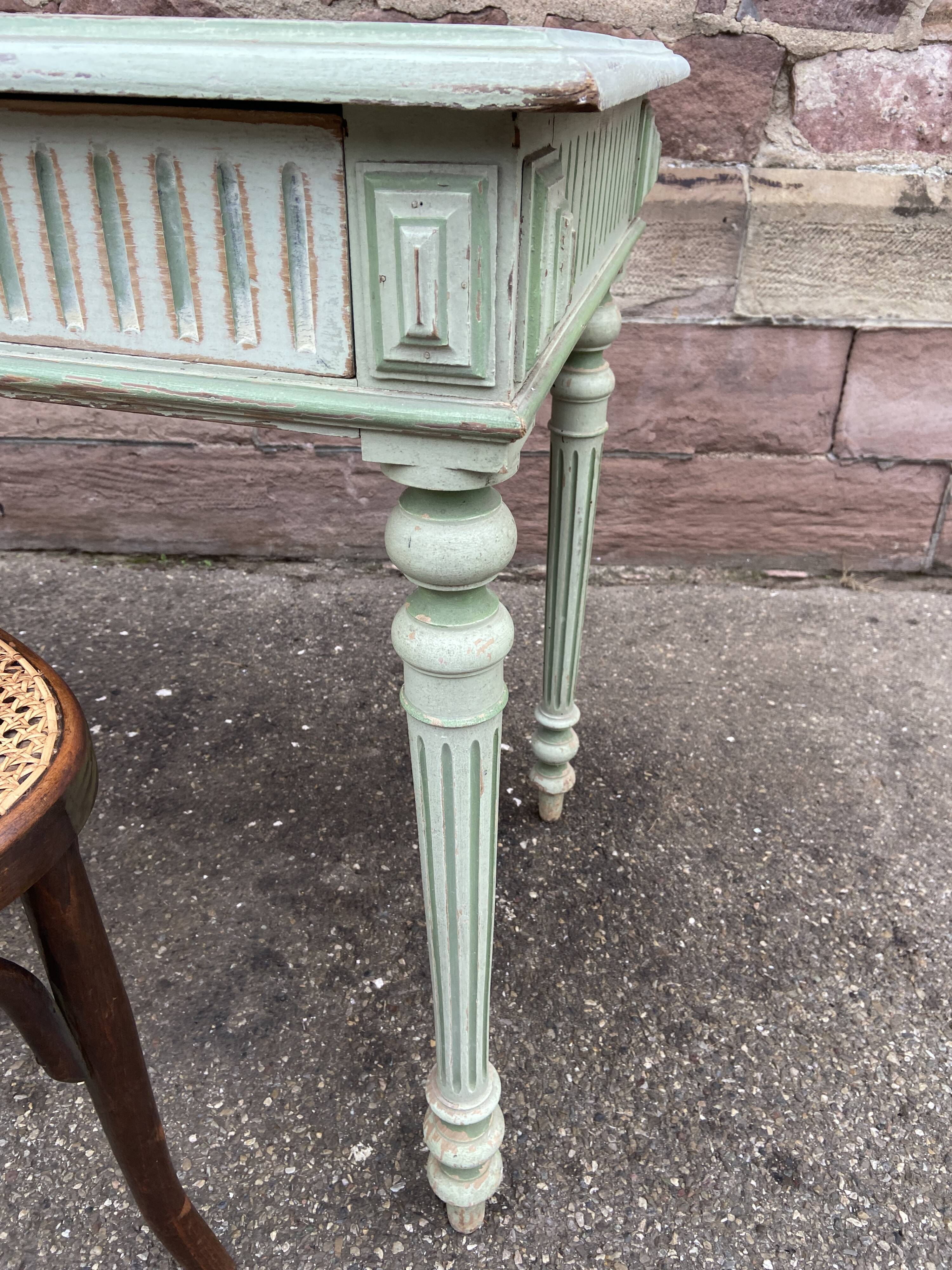 Antique office Louis XVI style Painted 1920