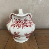 Charmant Pot à Lait Rouge Grenat – Ridgeway Staffordshire England Wind
