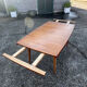 Table avec rallonges en teck, style scandinave, édition eros, vers 1960, dimensions 227x 90 cm
