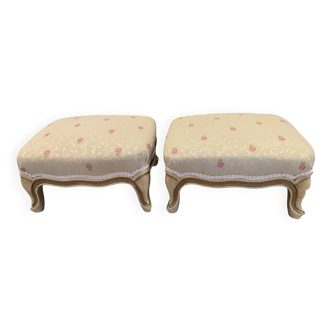 Pair of Louis XV style footrests
