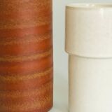 Vintage Dutch vase duo