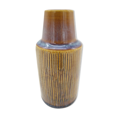 Vase danois de la série Manilla par Svend Aage Jensen pour Sølhom des années 60