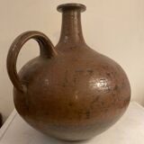 Signed stoneware vase