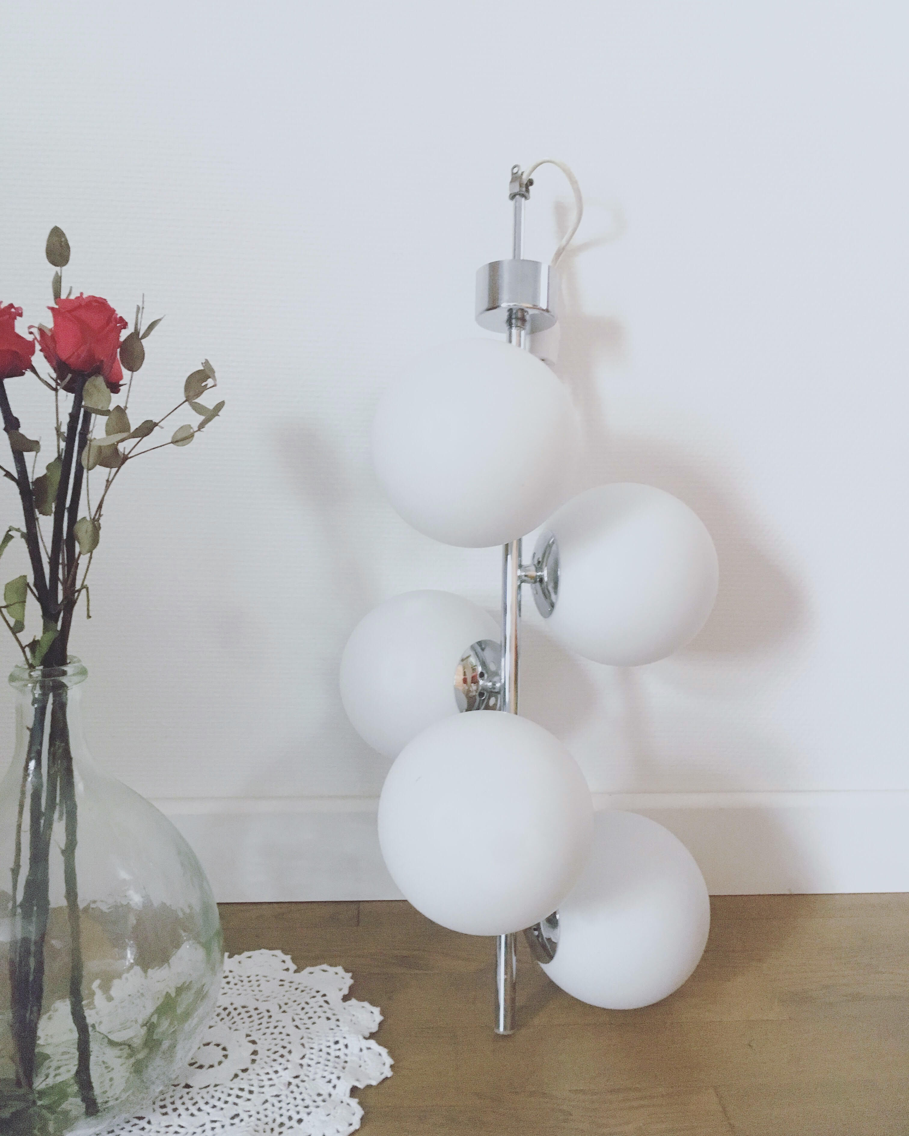 Chandelier sputnik of the 1970s