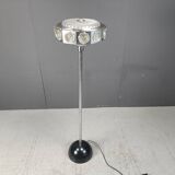Lampadaire vintage en forme d'ovni de l'ère spatiale, années 1970