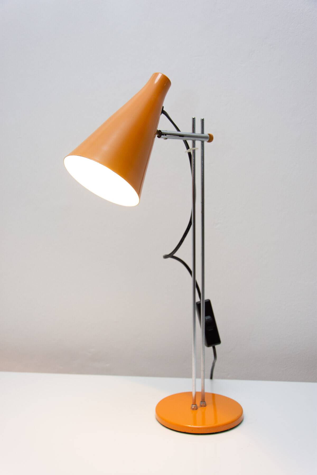 Mid century desk lamp, designed by Josef Hurka for Napako, 1960´s