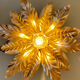 Vintage golden wall light