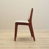 Set of four teak chairs, Danish design, 1970s, production: Denmark