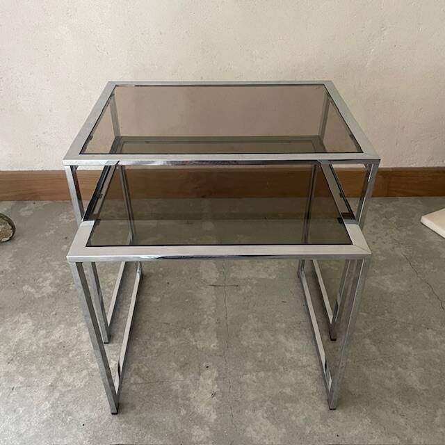 Paire de table gigogne