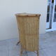 Scandinavian vintage rattan bar