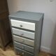 Grey chest of drawers