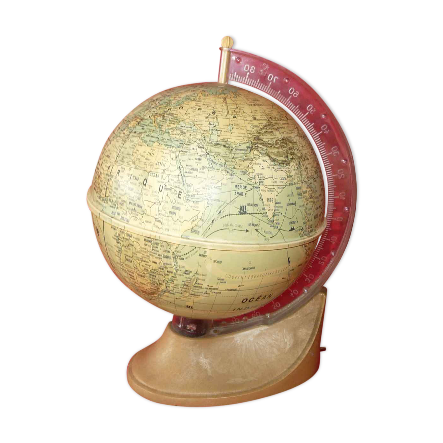 Globe Earth bright 60s