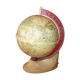 Globe Earth bright 60s