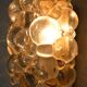 Vintage glass ceiling lamp by helena Tyrell Glashütte Limburg design