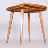 Restored MidCentury Coffee Table, Beech, Umakart, Revived Polish, Czechia, 1950s